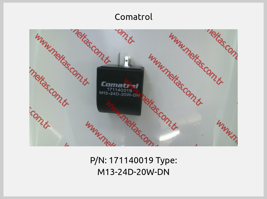 Comatrol-P/N: 171140019 Type: M13-24D-20W-DN