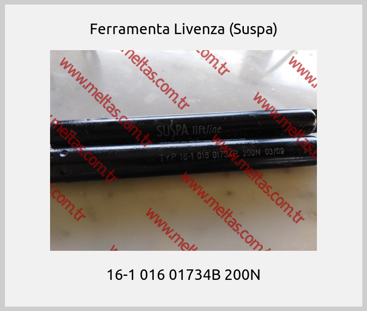 Ferramenta Livenza (Suspa) - 16-1 016 01734B 200N