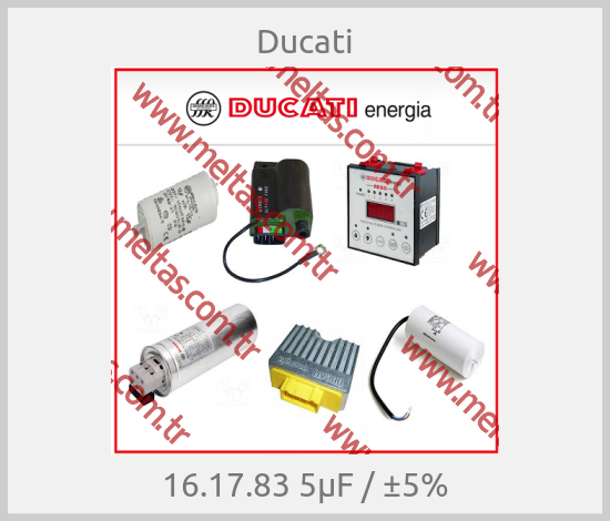 Ducati - 16.17.83 5µF / ±5%