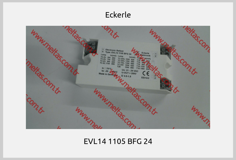 Eckerle - EVL14 1105 BFG 24