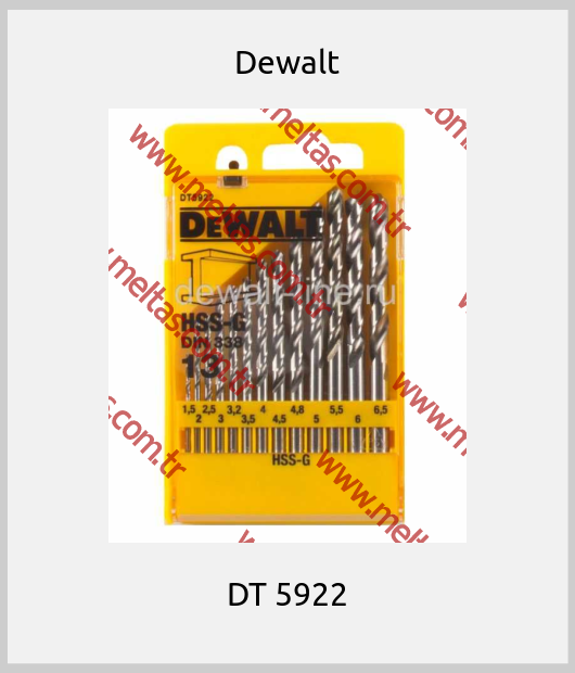 Dewalt - DT 5922