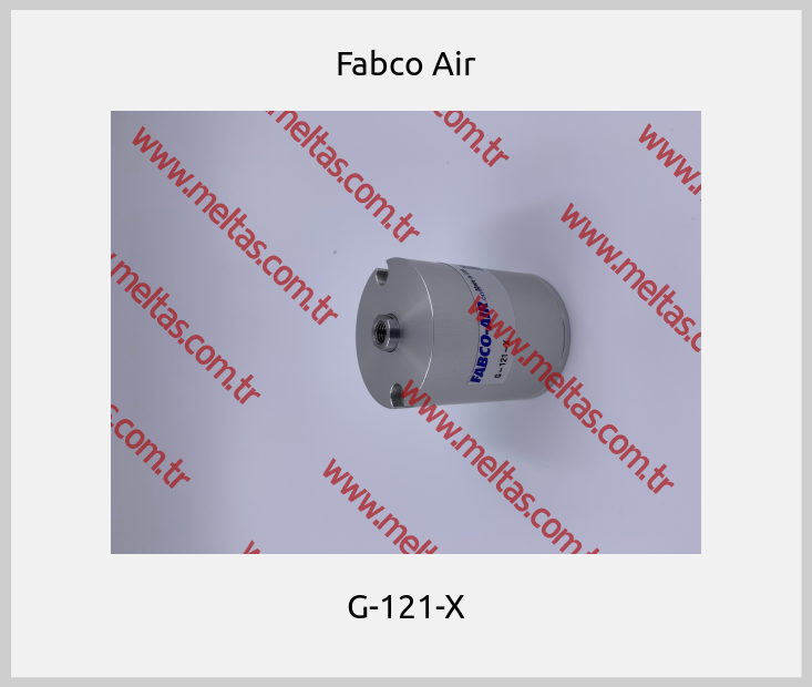 Fabco Air - G-121-X