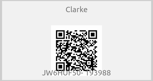 Clarke - JW6HUF50- 193988