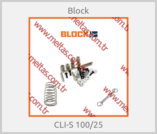 Block - CLI-S 100/25