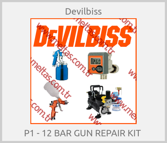Devilbiss - P1 - 12 BAR GUN REPAIR KIT 