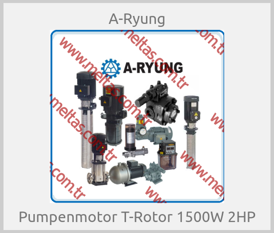 A-Ryung - Pumpenmotor T-Rotor 1500W 2HP