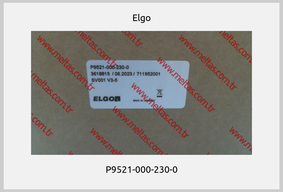 Elgo-P9521-000-230-0