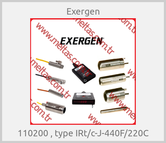 Exergen-110200 , type IRt/c-J-440F/220C