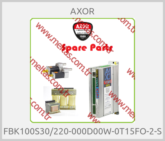 AXOR-FBK100S30/220-000D00W-0T15FO-2-S