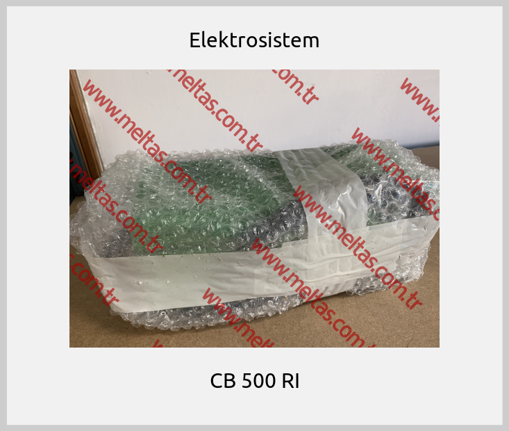 Elektrosistem - CB 500 RI