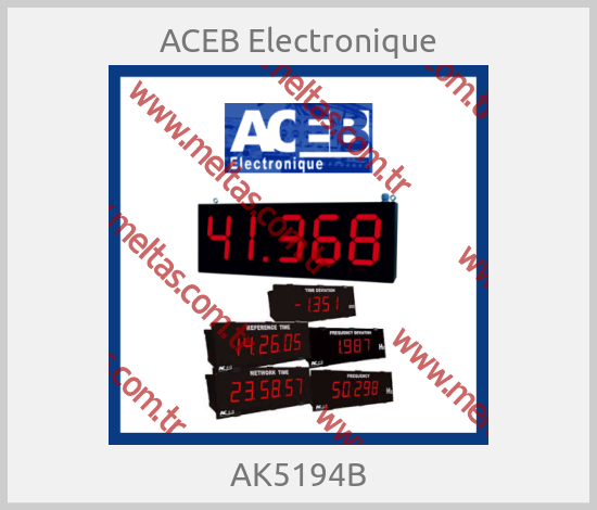 ACEB Electronique - AK5194B