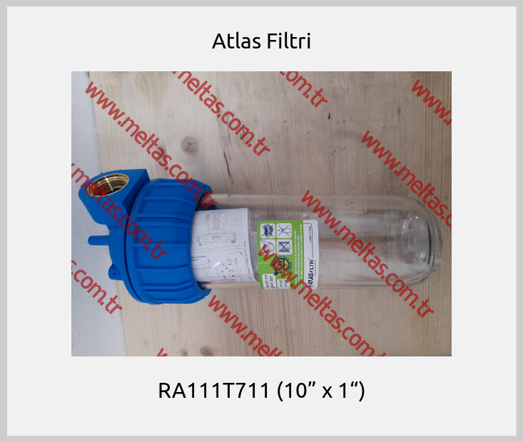 Atlas Filtri-RA111T711 (10” x 1“)