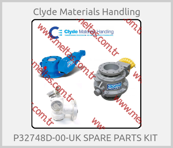 Clyde Materials Handling - P32748D-00-UK SPARE PARTS KIT 