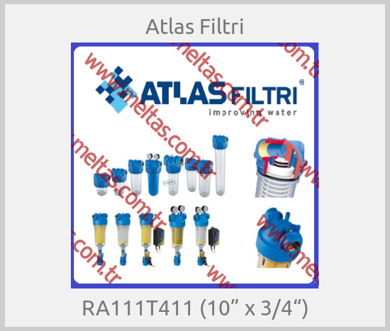 Atlas Filtri - RA111T411 (10” x 3/4“)