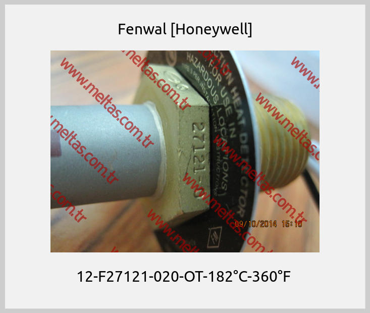 Fenwal [Honeywell]-12-F27121-020-OT-182°C-360°F 