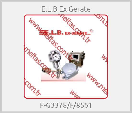 E.L.B Ex Gerate-F-G3378/F/8561