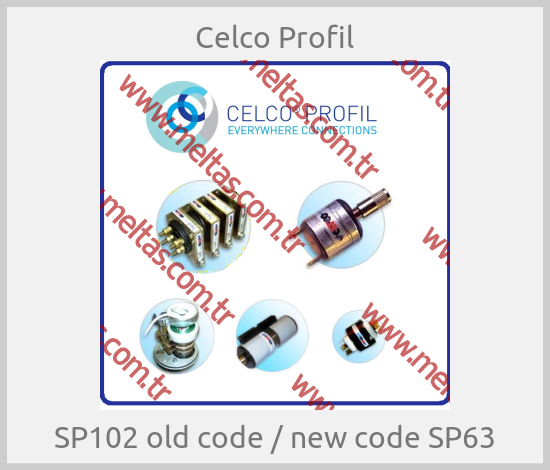 Celco Profil - SP102 old code / new code SP63