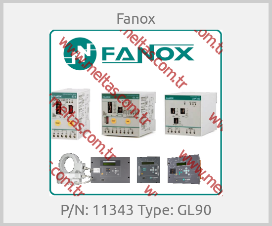 Fanox - P/N: 11343 Type: GL90