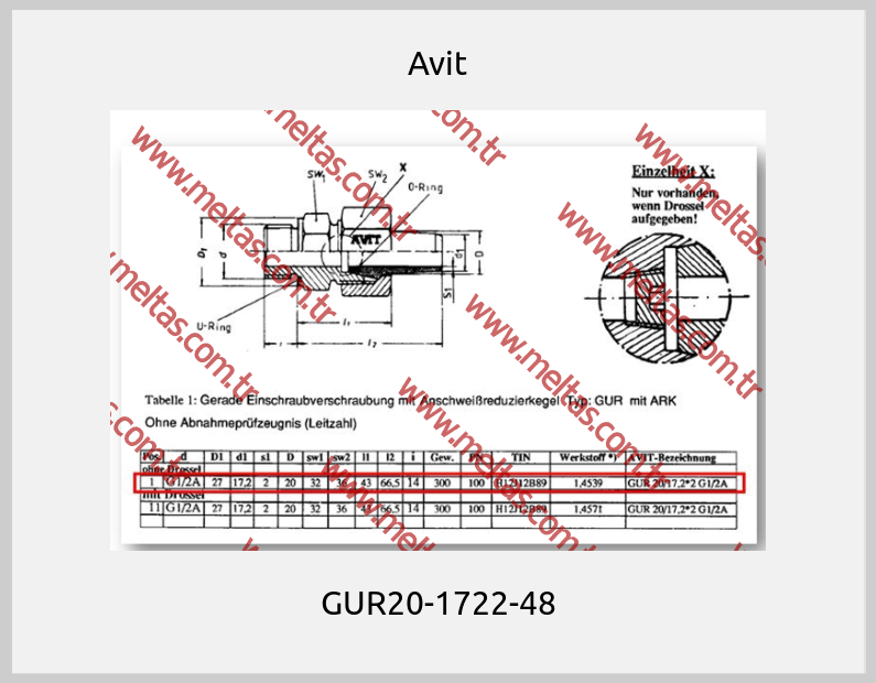 Avit - GUR20-1722-48