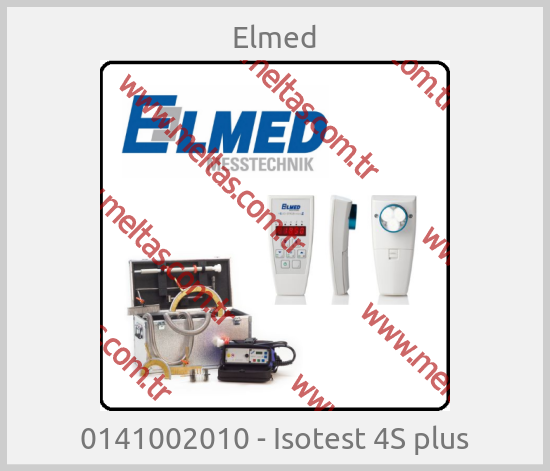Elmed - 0141002010 - Isotest 4S plus