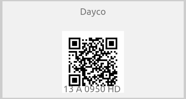Dayco - 13 A 0950 HD 