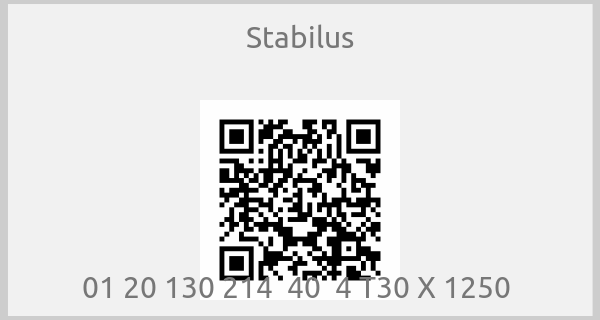 Stabilus - 01 20 130 214  40  4 Τ30 Χ 1250 