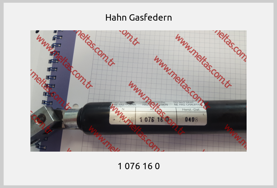 Hahn Gasfedern - 1 076 16 0