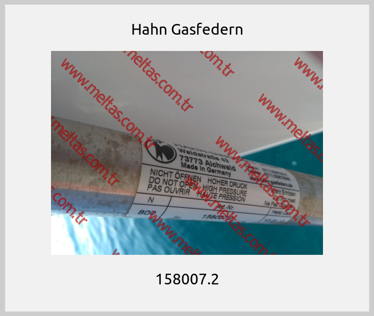 Hahn Gasfedern - 158007.2