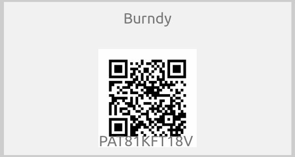 Burndy - PAT81KFT18V 