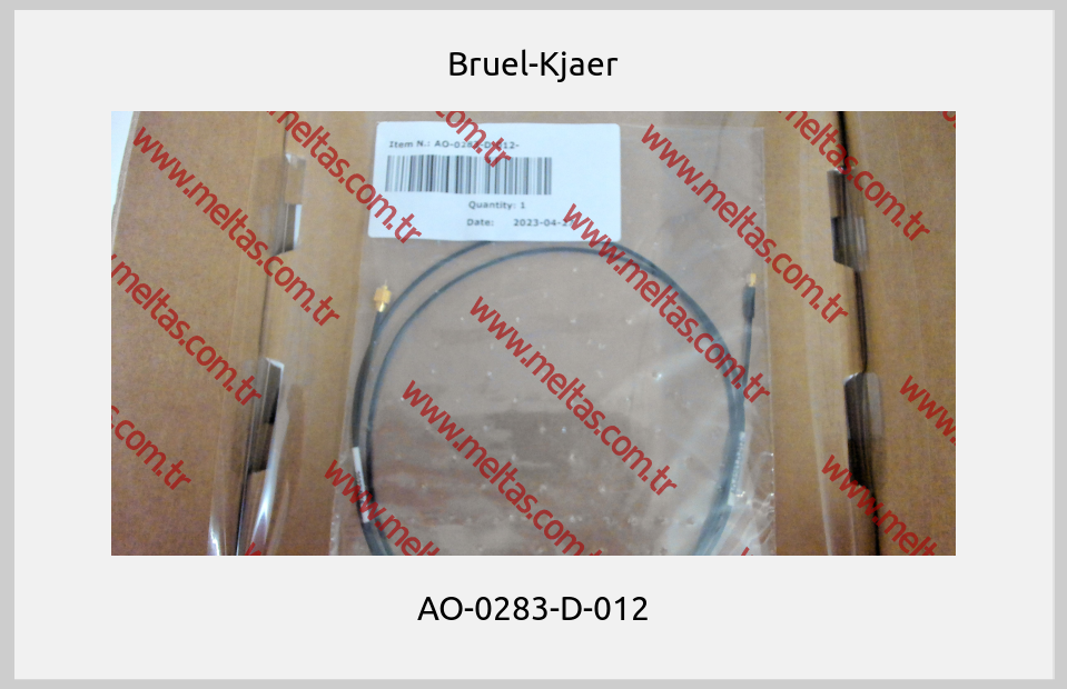 Bruel-Kjaer - AO-0283-D-012