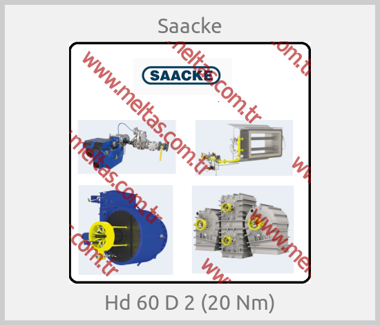 Saacke - Hd 60 D 2 (20 Nm)
