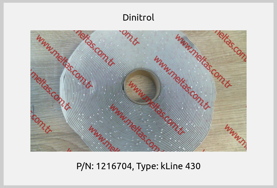 Dinitrol - P/N: 1216704, Type: kLine 430