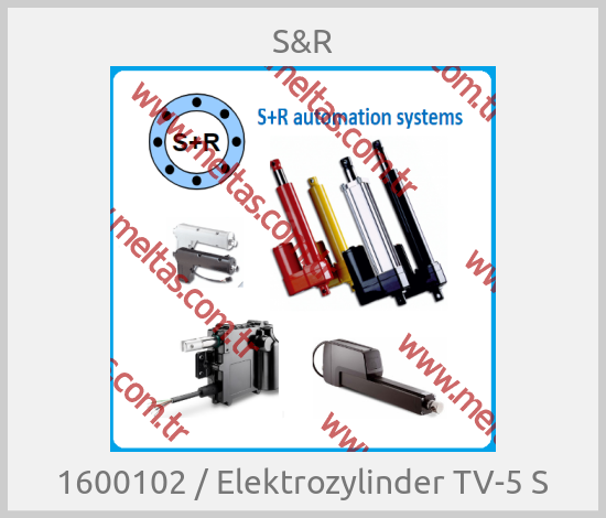 S&R - 1600102 / Elektrozylinder TV-5 S