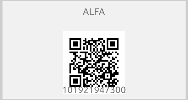 ALFA - 101921947300