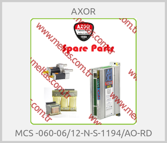 AXOR - MCS -060-06/12-N-S-1194/AO-RD