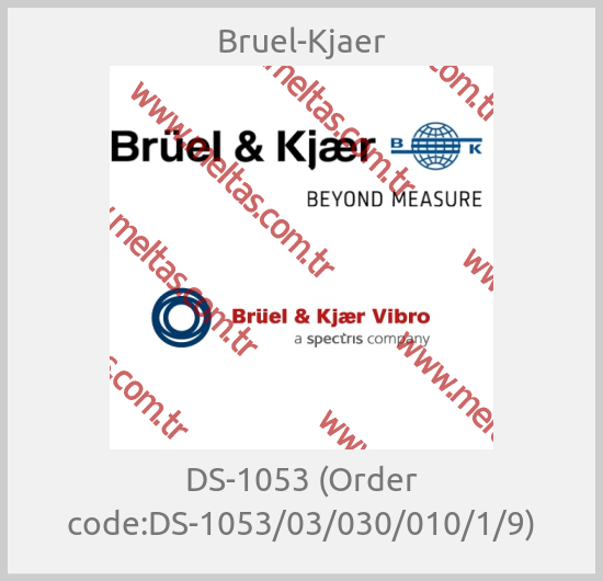 Bruel-Kjaer - DS-1053 (Order code:DS-1053/03/030/010/1/9)