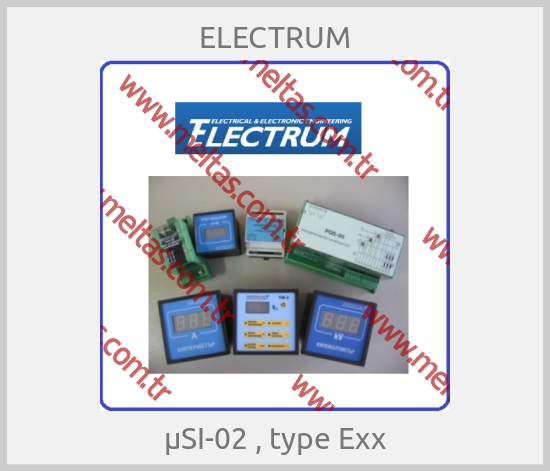 ELECTRUM - µSI-02 , type Ехх
