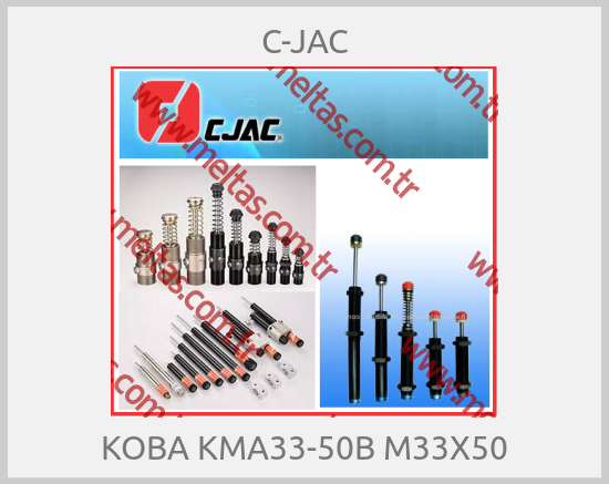 C-JAC - KOBA KMA33-50B M33X50