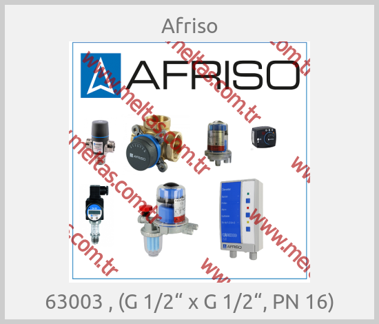 Afriso - 63003 , (G 1/2“ x G 1/2“, PN 16)