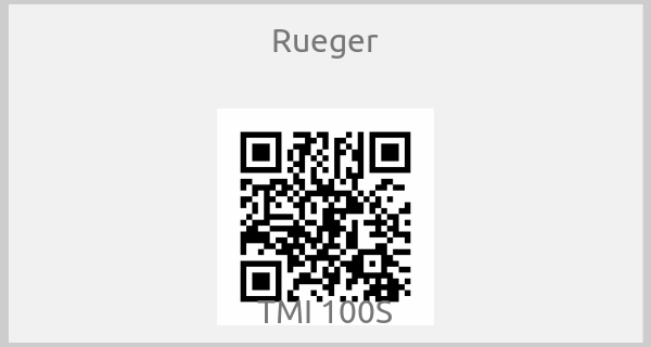 Rueger - TMI 100S