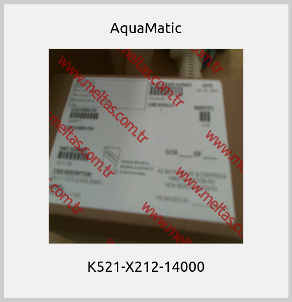 AquaMatic - K521-X212-14000