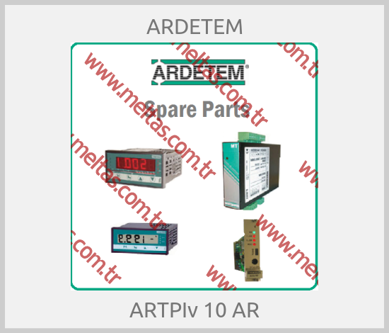 ARDETEM - ARTPIv 10 AR