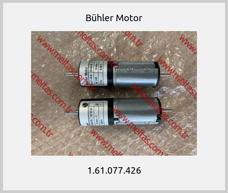 Bühler Motor - 1.61.077.426