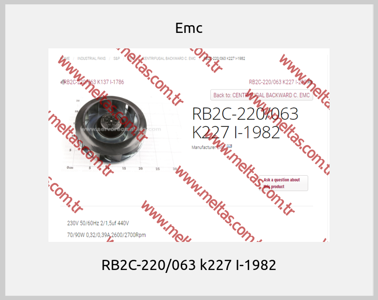 Emc-RB2C-220/063 k227 I-1982