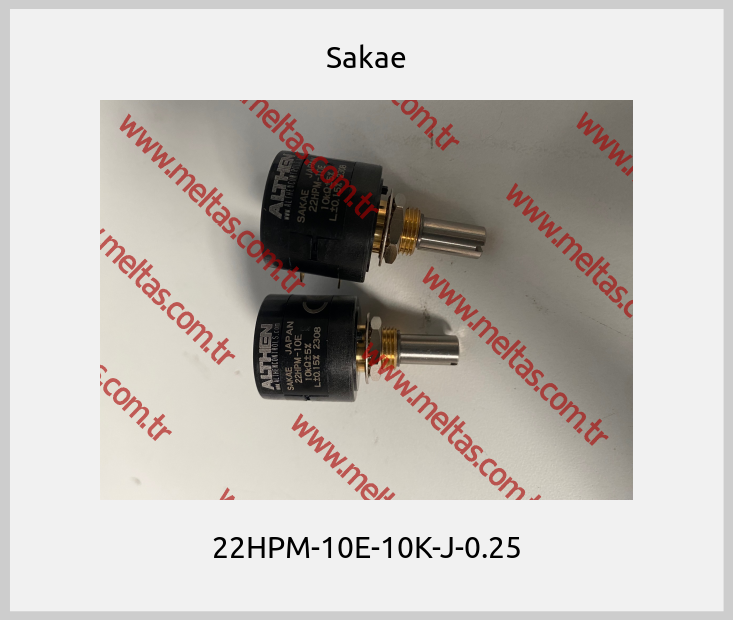 Sakae - 22HPM-10E-10K-J-0.25