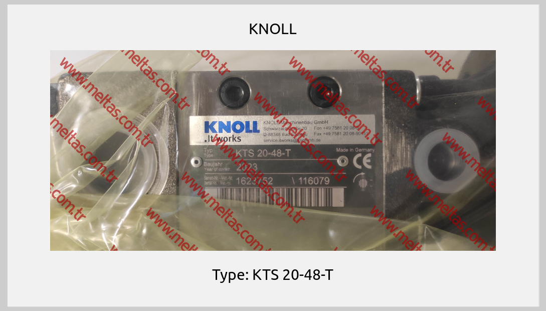 KNOLL - Type: KTS 20-48-T