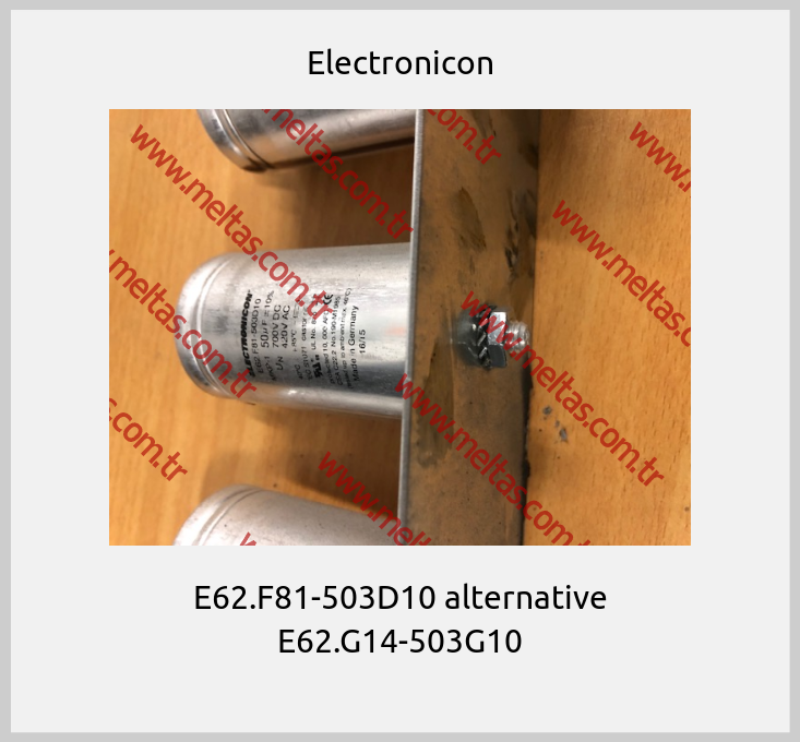 Electronicon - E62.F81-503D10 alternative E62.G14-503G10