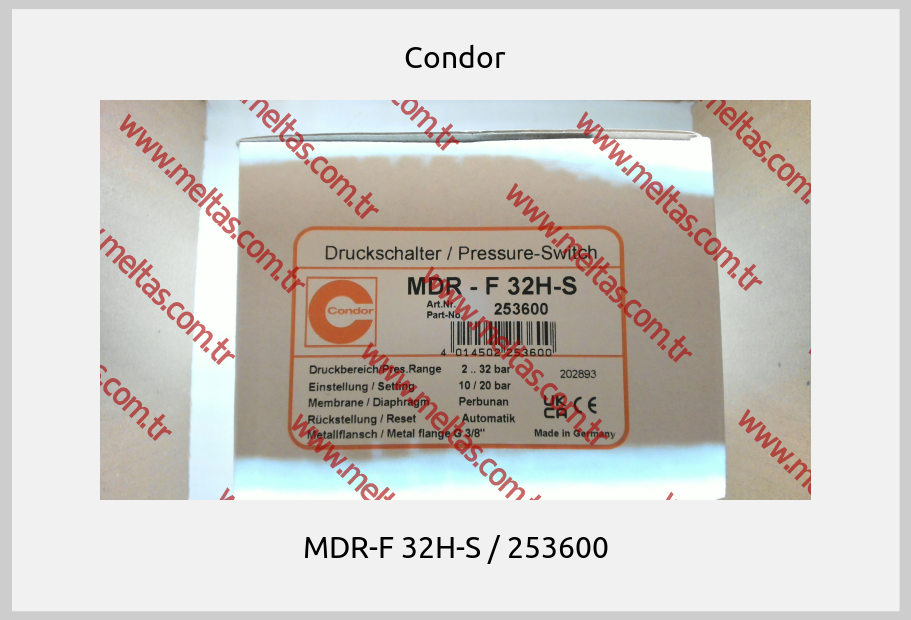 Condor - MDR-F 32H-S / 253600