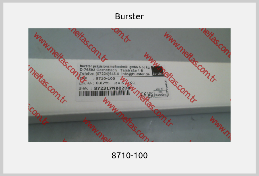 Burster-8710-100