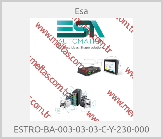 Esa-ESTRO-BA-003-03-03-C-Y-230-000